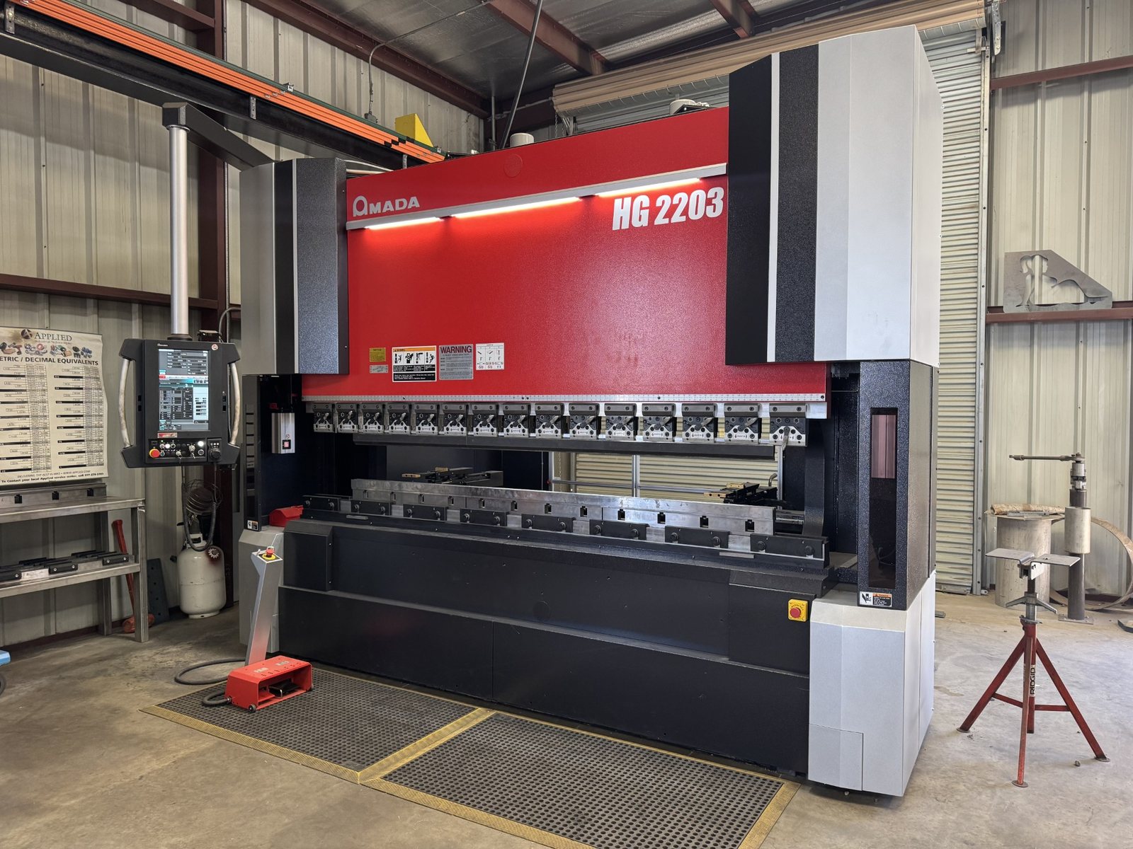 CNC press brake forming